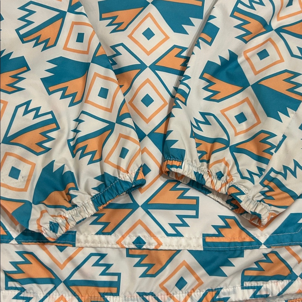 Columbia Geometric Patterned Pullover Windbreaker - image 8